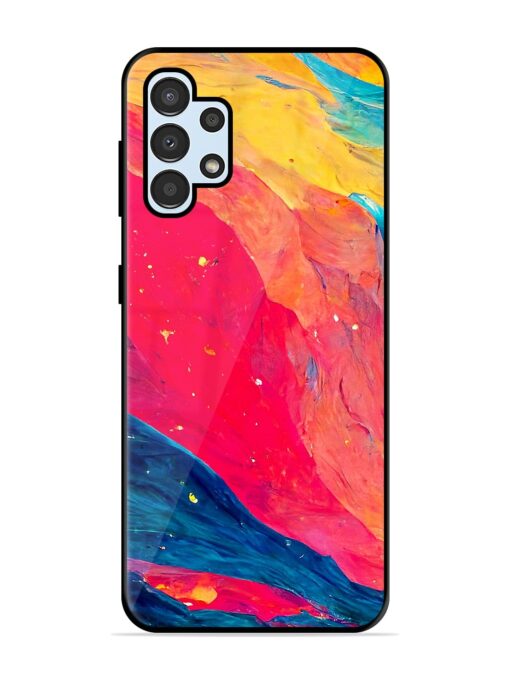 Starry Night Glossy Metal Phone Cover for Samsung Galaxy A32 (4G) Zapvi