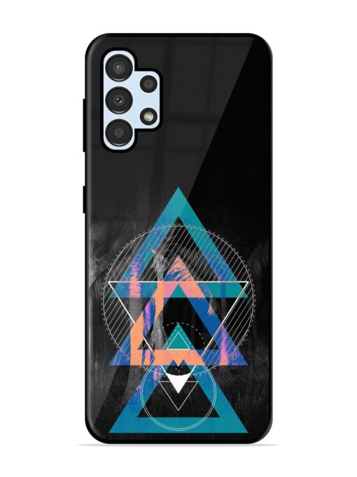 Indie Cross Glossy Metal Phone Cover for Samsung Galaxy A32 (4G) Zapvi