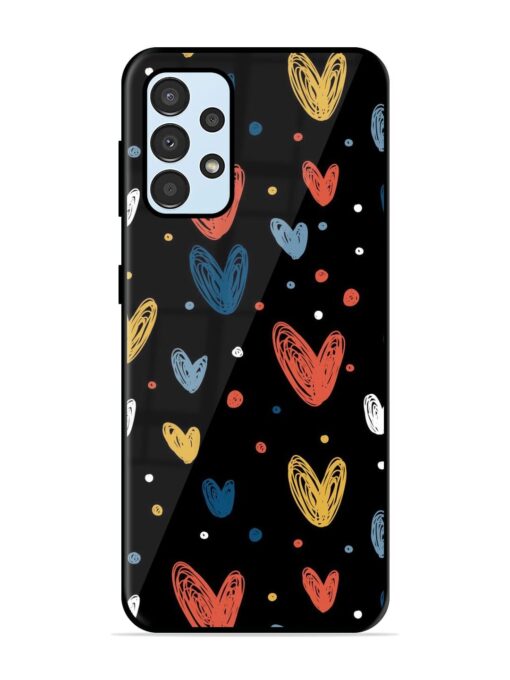 Happy Valentines Day Glossy Metal TPU Phone Cover for Samsung Galaxy A33 (5G) Zapvi