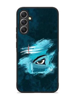 Lord Shiva Glossy Metal Phone Cover for Samsung Galaxy A34 (5G)