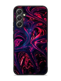 Abstract Background Glossy Metal Phone Cover for Samsung Galaxy A34 (5G)