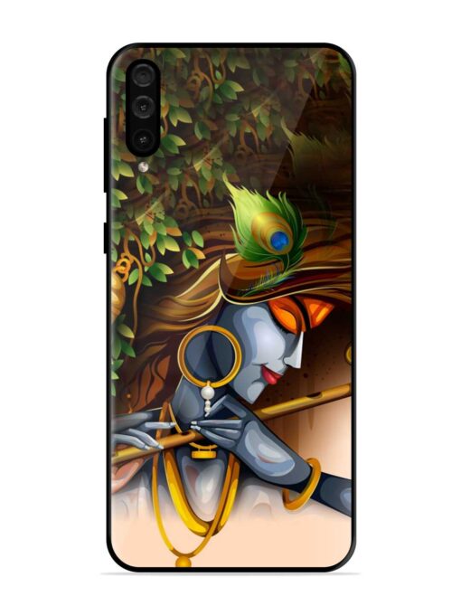 Krishna Glossy Metal Phone Cover for Samsung Galaxy A50