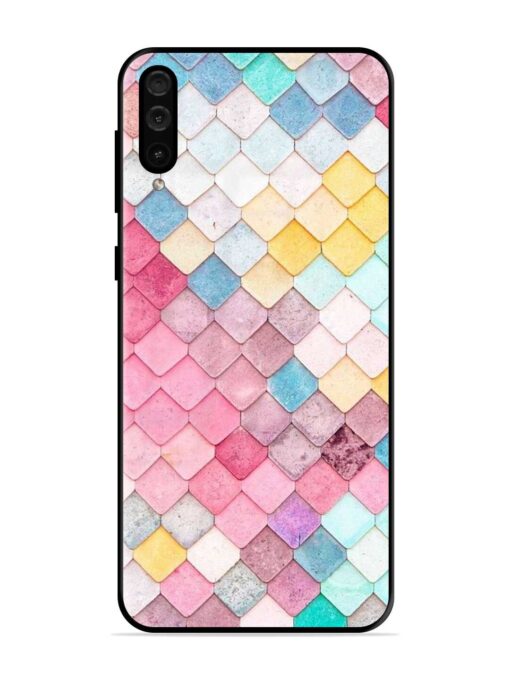 Fondos De Pantalla Glossy Metal Phone Cover for Samsung Galaxy A50