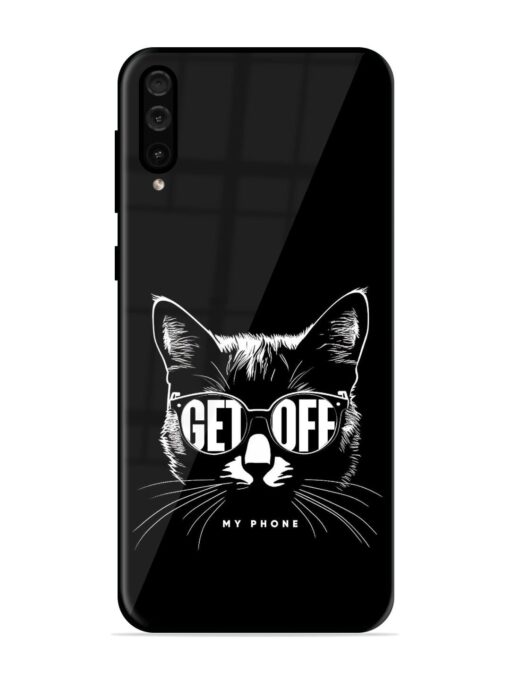 Get Off Glossy Metal TPU Phone Cover for Samsung Galaxy A50