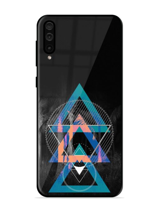 Indie Cross Glossy Metal Phone Cover for Samsung Galaxy A50