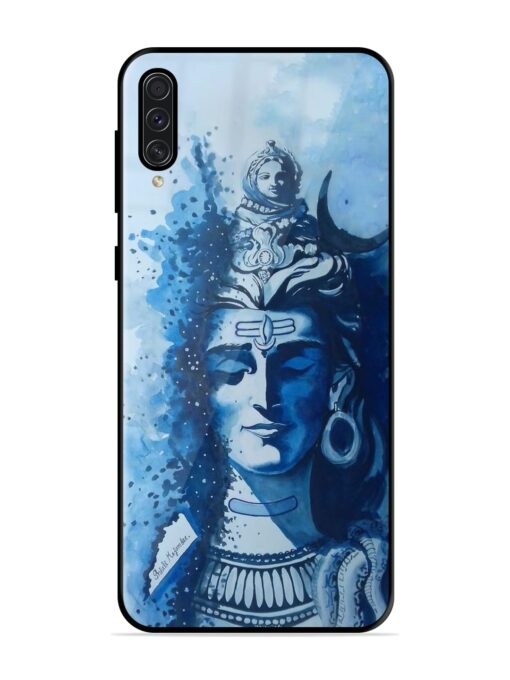 Shiv Art Glossy Metal Phone Cover for Samsung Galaxy A50S