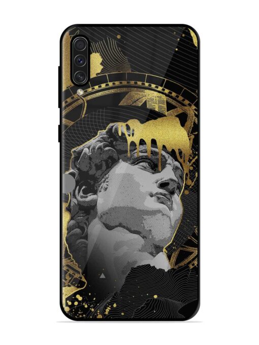 Roman Face Glossy Metal Phone Cover for Samsung Galaxy A50S Zapvi