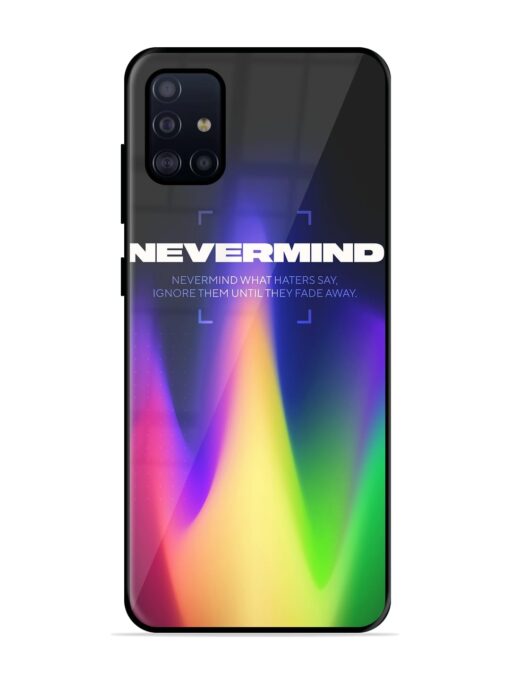 Nevermind Glossy Metal Phone Cover for Samsung Galaxy A51 Zapvi