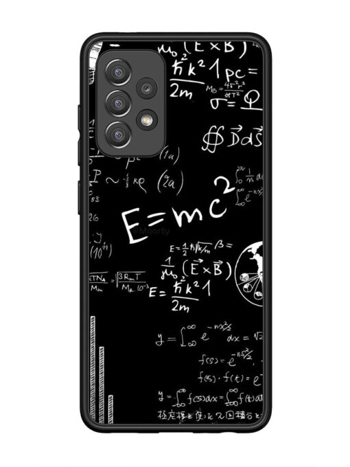 E=Mc2 Mass?Energy Equivalence Glossy Metal Phone Cover for Samsung Galaxy A52 (5G)