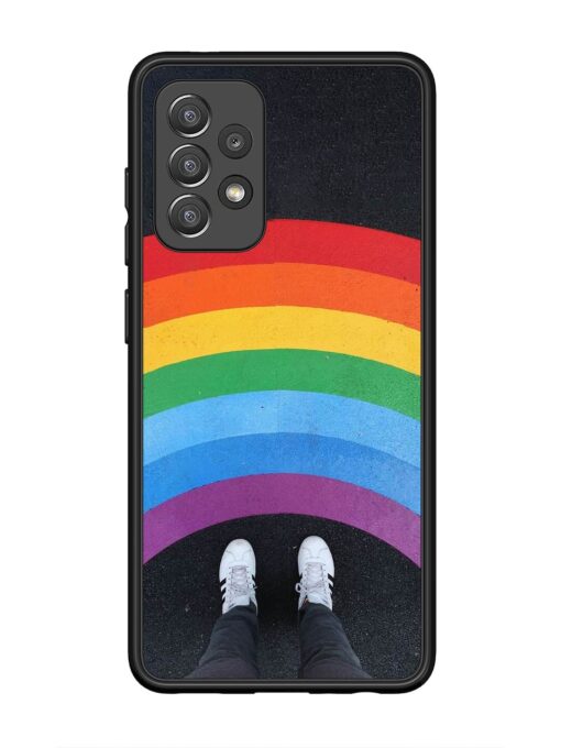 Legs Rainbow Glossy Metal TPU Phone Cover for Samsung Galaxy A52 (5G) Zapvi