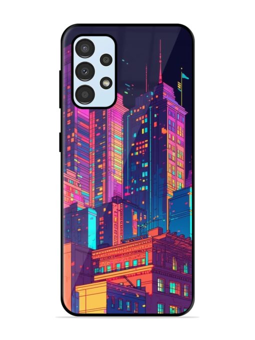 City View Glossy Metal Phone Cover for Samsung Galaxy A52S (5G) Zapvi