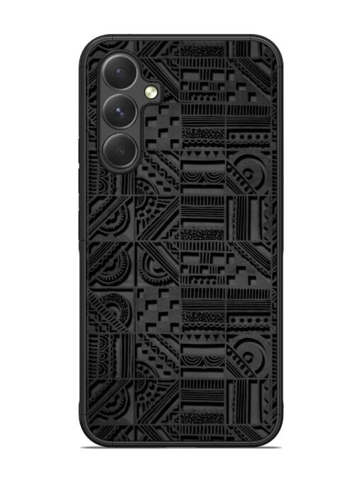 Seamless Pattern Glossy Metal Phone Cover for Samsung Galaxy A54 (5G) Zapvi