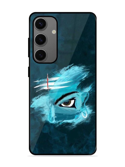 Lord Shiva Glossy Metal Phone Cover for Samsung Galaxy A55 (5G) Zapvi