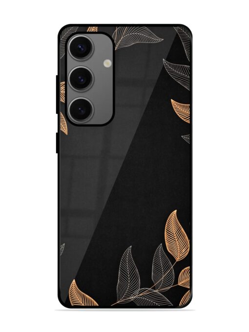 Foliage Art Glossy Metal Phone Cover for Samsung Galaxy A55 (5G)