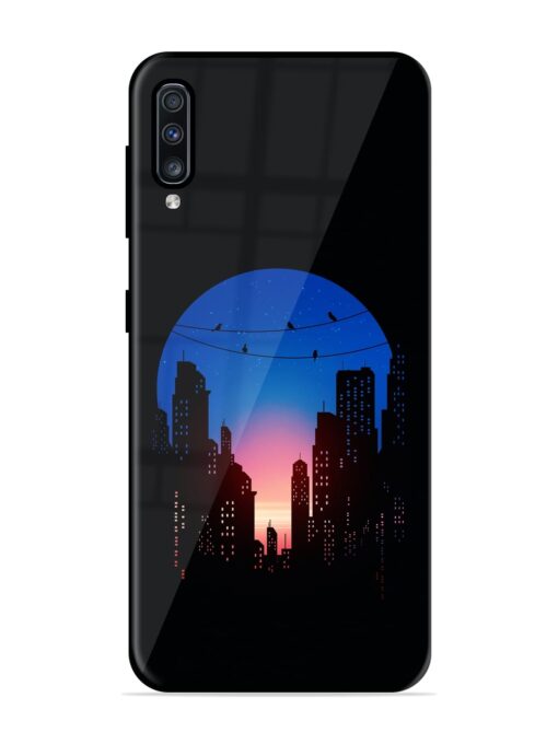 Minima City Vibe Glossy Metal Phone Cover for Samsung Galaxy A70 Zapvi