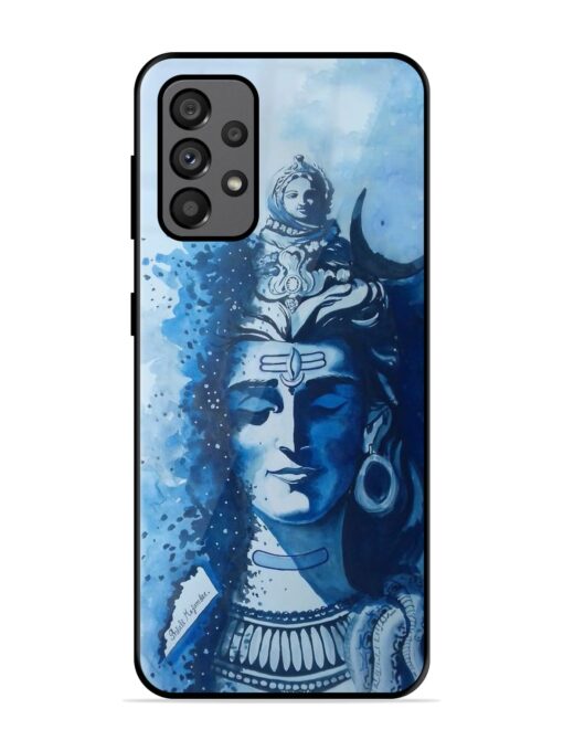 Shiv Art Glossy Metal Phone Cover for Samsung Galaxy A73 (5G)