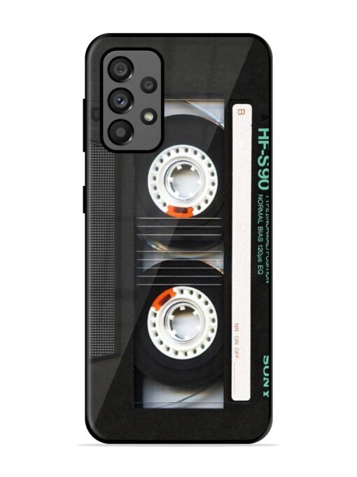 Sony Hf-S90 Cassette Glossy Metal Phone Cover for Samsung Galaxy A73 (5G)