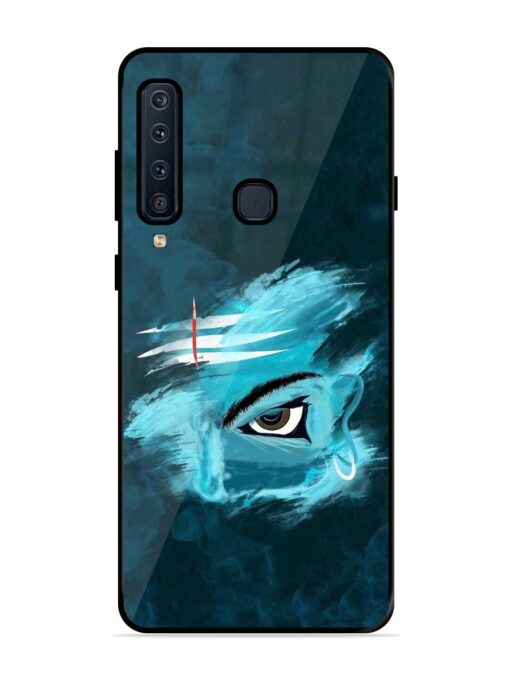 Lord Shiva Glossy Metal Phone Cover for Samsung Galaxy A9 (2018) Zapvi