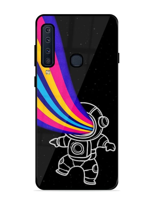 Astronaut Glossy Metal TPU Phone Cover for Samsung Galaxy A9 (2018)