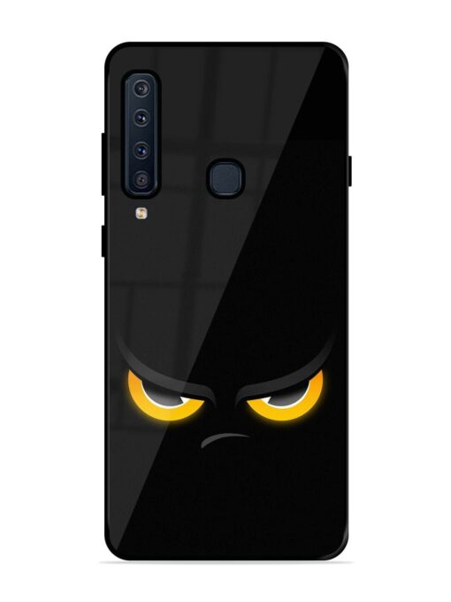 Scary Yellow Eye Glossy Metal TPU Phone Cover for Samsung Galaxy A9 (2018) Zapvi