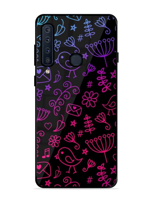 Cool Girly Glossy Metal Phone Cover for Samsung Galaxy A9 (2018) Zapvi