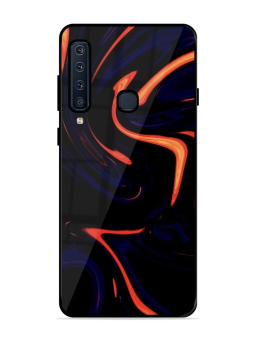 Super Amoled Glossy Metal Phone Cover for Samsung Galaxy A9 (2018)