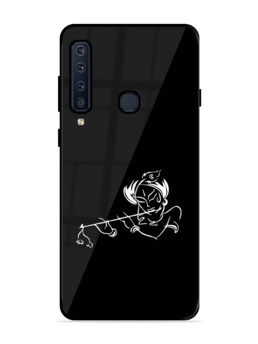 Krishna Flute Glossy Metal Phone Cover for Samsung Galaxy A9 (2018)