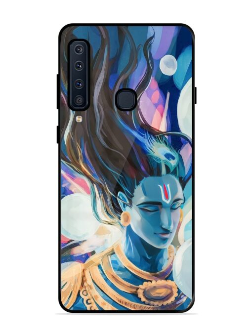 Bhagwan Sri Krishna Glossy Metal Phone Cover for Samsung Galaxy A9 (2018)