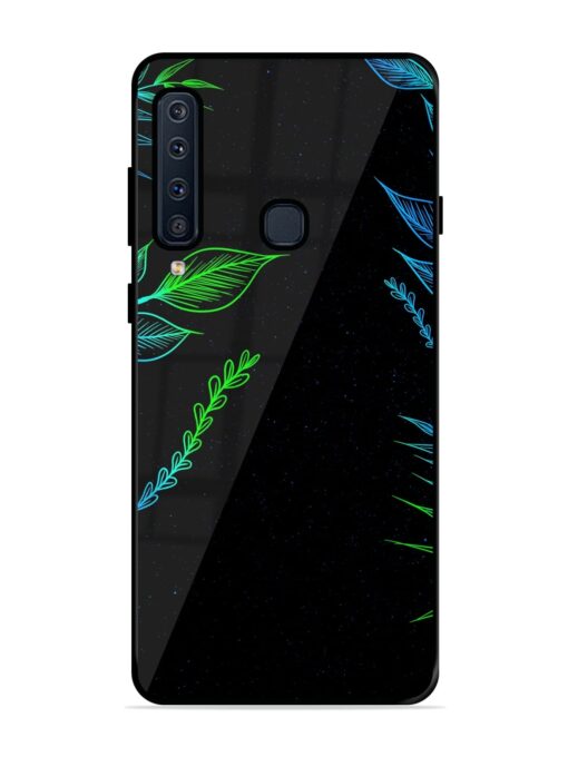 Aesthetic Neon Glossy Metal Phone Cover for Samsung Galaxy A9 (2018)