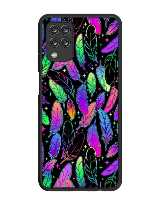 Bright Multi Colored Seamless Glossy Metal Phone Cover for Samsung Galaxy F12