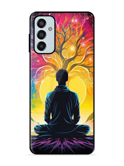 Mind Colourful Glossy Metal Phone Cover for Samsung Galaxy F13