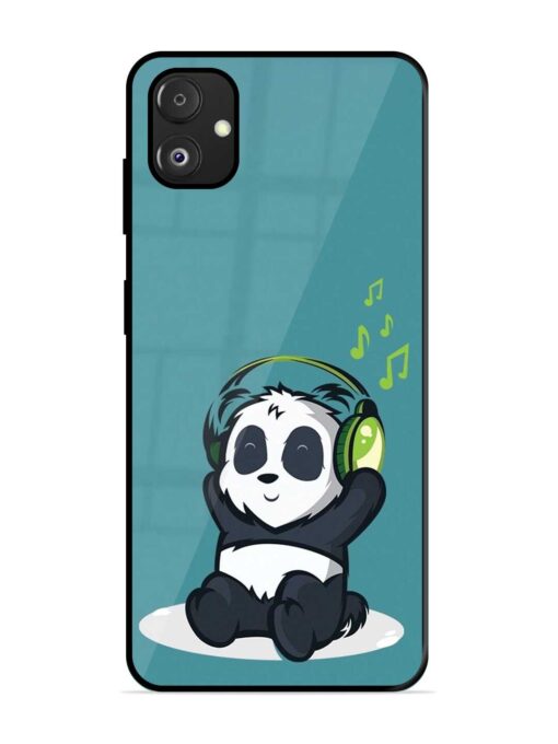 Music Panda Glossy Metal Phone Cover for Samsung Galaxy F14 (5G) Zapvi