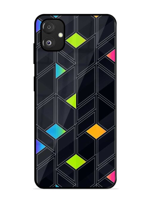 Abstract Mosaic Seamless Glossy Metal Phone Cover for Samsung Galaxy F14 (5G) Zapvi