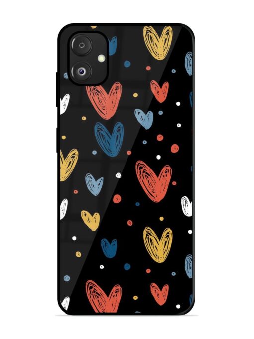 Happy Valentines Day Glossy Metal TPU Phone Cover for Samsung Galaxy F14 (5G)