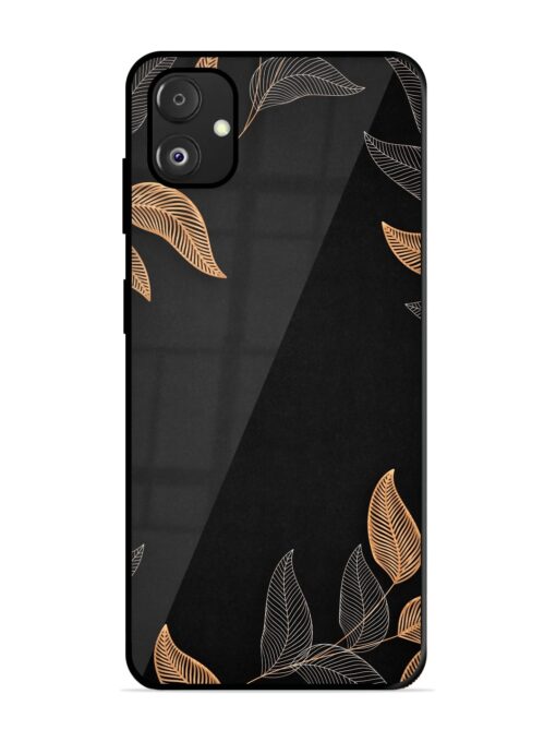 Foliage Art Glossy Metal Phone Cover for Samsung Galaxy F14 (5G) Zapvi