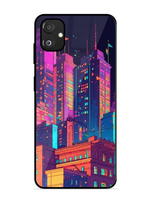 City View Glossy Metal Phone Cover for Samsung Galaxy F14 (5G) Zapvi