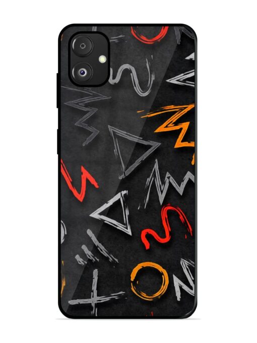 Grungy Graffiti Glossy Metal Phone Cover for Samsung Galaxy F14 (5G) Zapvi