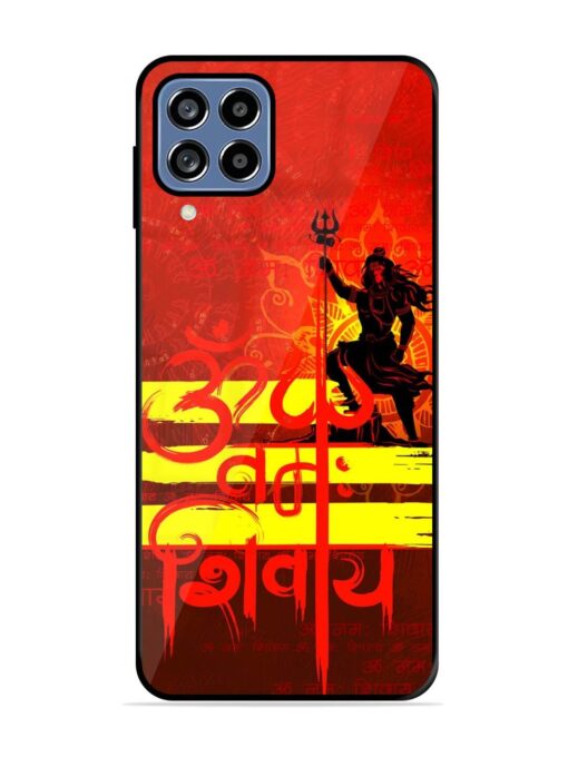 Illustration Lord Shiva Glossy Metal TPU Phone Cover for Samsung Galaxy F22