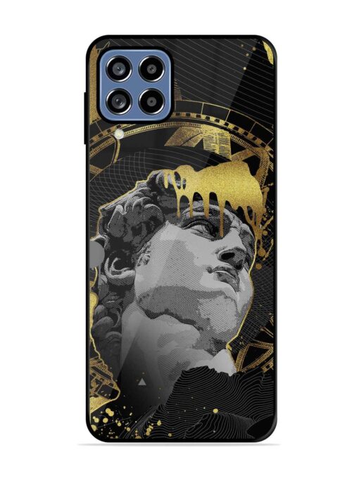 Roman Face Glossy Metal Phone Cover for Samsung Galaxy F22