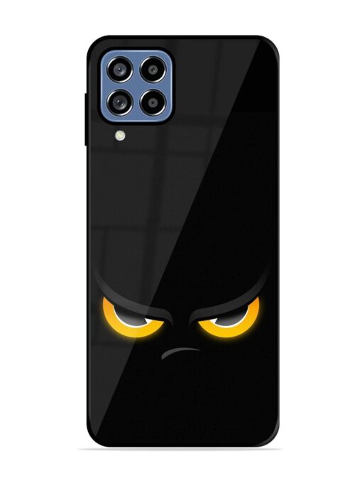 Scary Yellow Eye Glossy Metal TPU Phone Cover for Samsung Galaxy F22