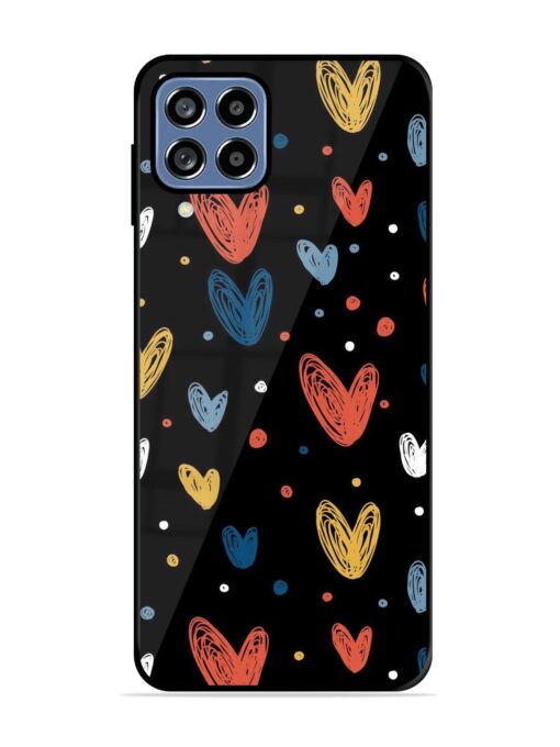 Happy Valentines Day Glossy Metal TPU Phone Cover for Samsung Galaxy F22