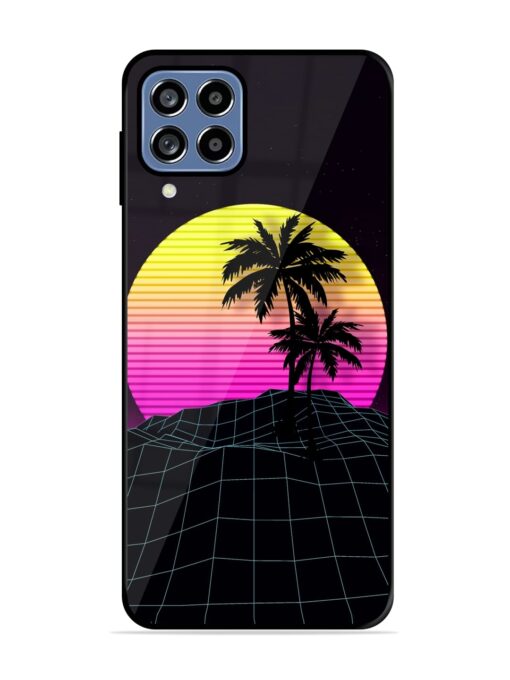 Coconut Vector Glossy Metal Phone Cover for Samsung Galaxy F22