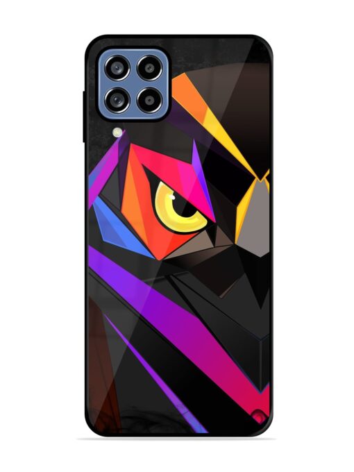 Wpap Owl Glossy Metal Phone Cover for Samsung Galaxy F22