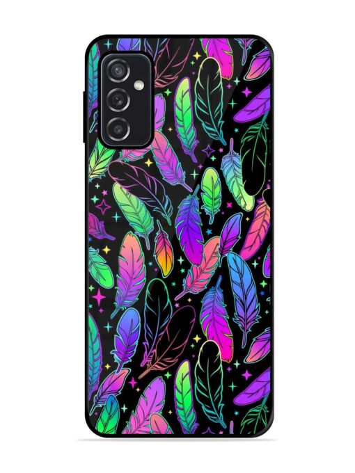 Bright Multi Colored Seamless Glossy Metal Phone Cover for Samsung Galaxy F23 (5G)