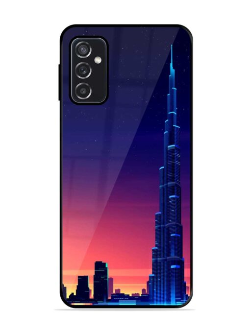 Burj Khalifa Abstract Glossy Metal Phone Cover for Samsung Galaxy F23 (5G) Zapvi