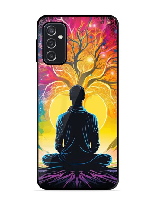 Mind Colourful Glossy Metal Phone Cover for Samsung Galaxy F23 (5G) Zapvi