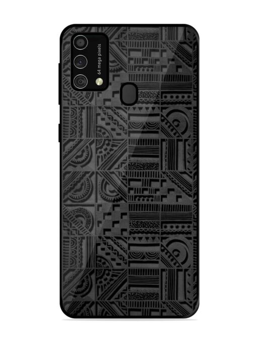 Seamless Pattern Glossy Metal Phone Cover for Samsung Galaxy F41 Zapvi