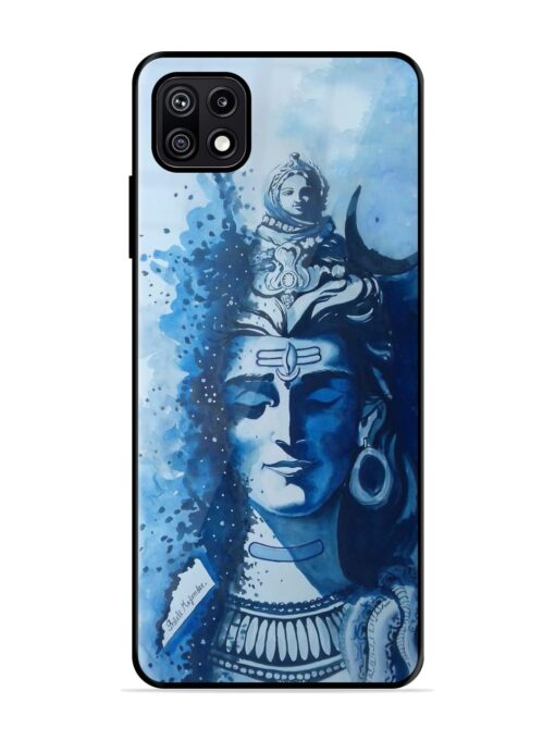 Shiv Art Glossy Metal Phone Cover for Samsung Galaxy F42 (5G) Zapvi