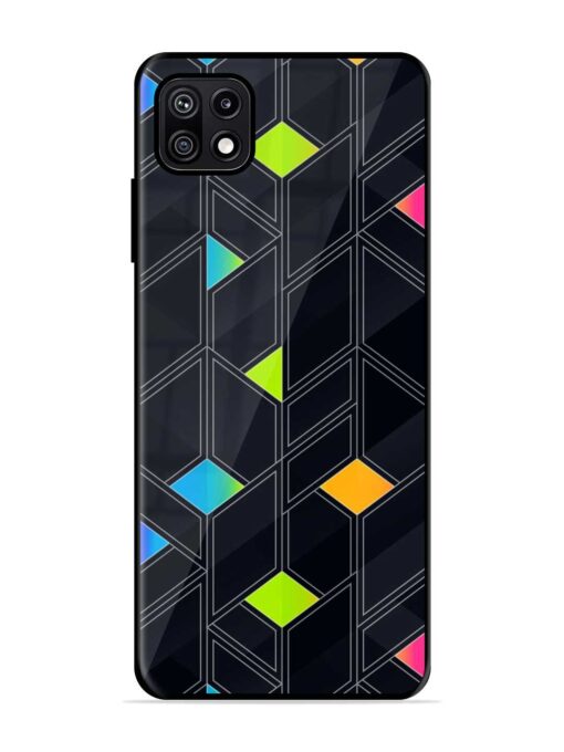 Abstract Mosaic Seamless Glossy Metal Phone Cover for Samsung Galaxy F42 (5G)