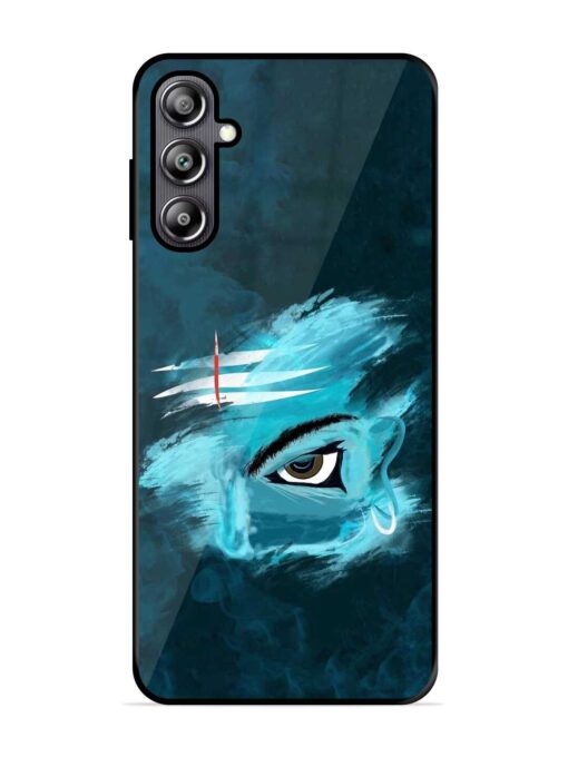 Lord Shiva Glossy Metal Phone Cover for Samsung Galaxy F54 (5G)